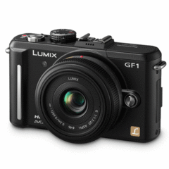 Panasonic Lumix DMC-GF1 with Micro 20mm Kit