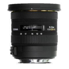 Sigma 10-20mm F3.5 EX DC HSM for Sigma