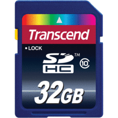 Transcend 32GB SDHC Class 10
