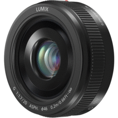 Panasonic H-H020A LUMIX G 20mm f/1.7 II