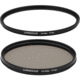 77mm Circular Polarizer and UV Slim PRO Filter Kit