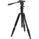 Lander CT-3565 5-Section Carbon Fiber Travel Tripod System & TVH-108 Video Head