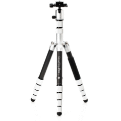 Benro MeFOTO RoadTrip Pro Carbon Fiber Series 1 Travel Tripod with Ball Head and Monopod (Silver)