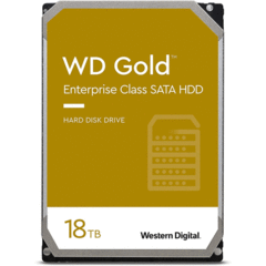 WD 18TB Gold Enterprise Class 7200 rpm 3.5" Internal NAS HDD