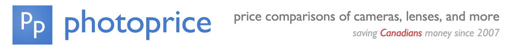 photo equipment prices for Canadians